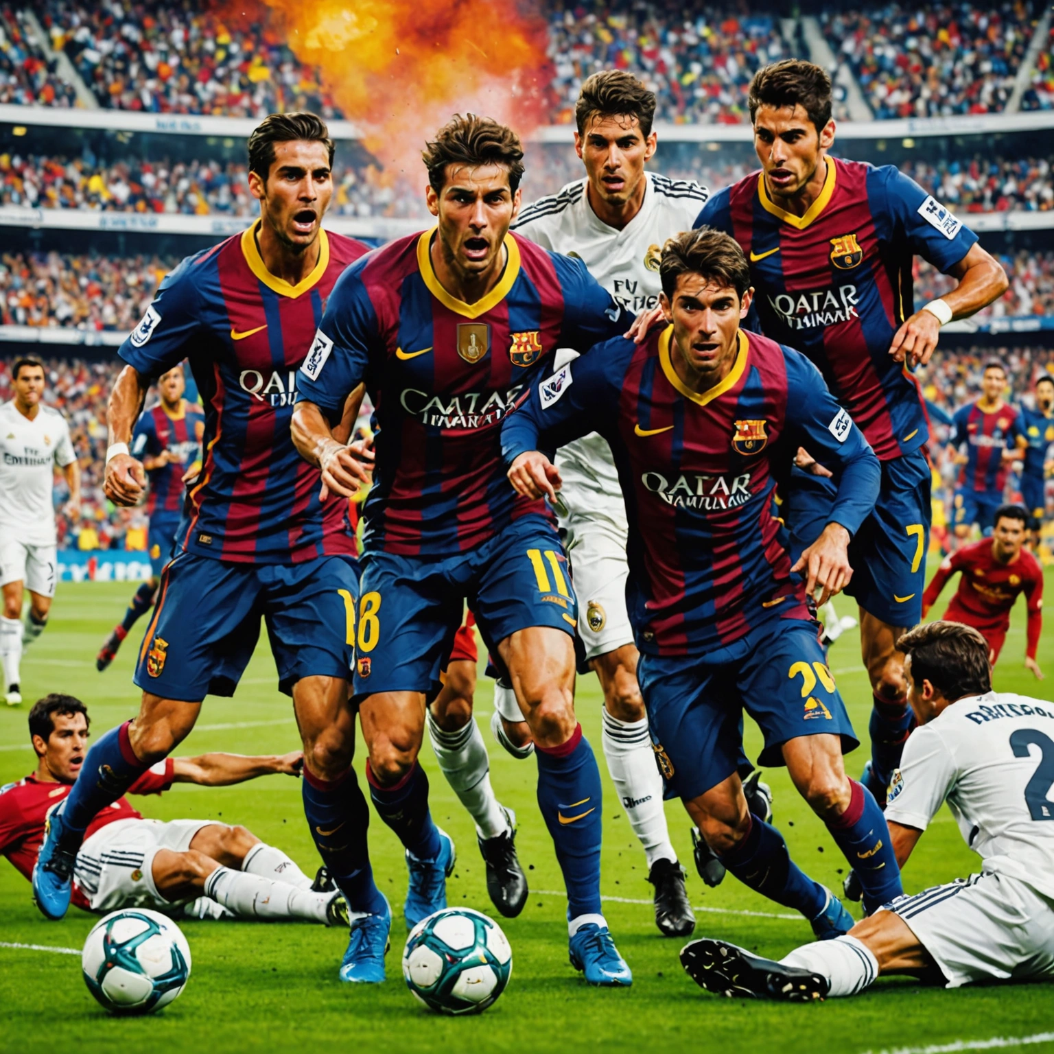 Эль Класико: Когда страсти на поле переходят все границы