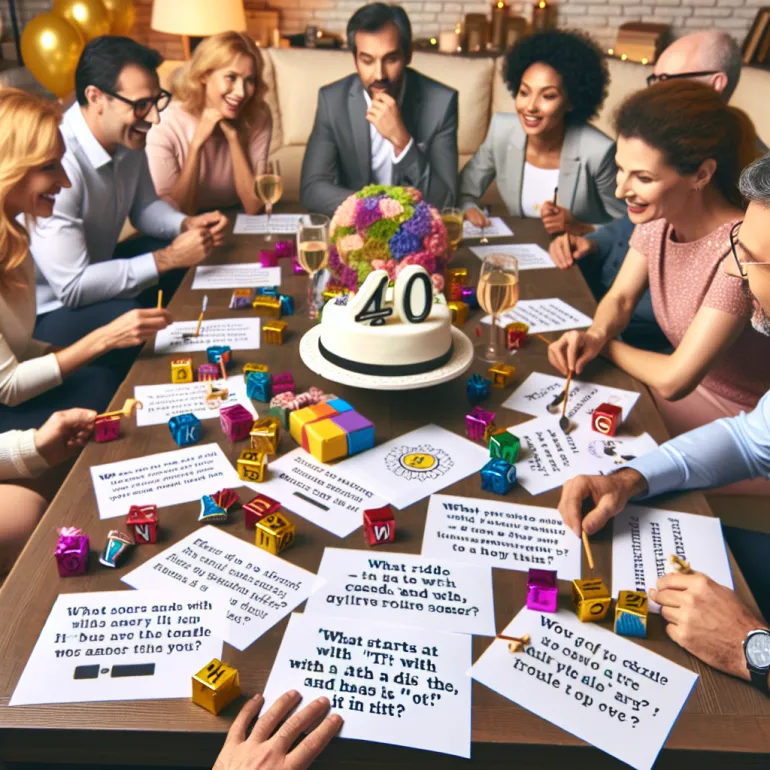 Загадки для 40 лет: Путешествие в мир загадок и их значение